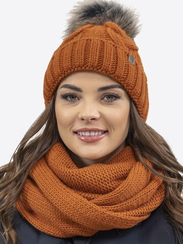 Vivisence Beanie '7014 Set' in Orange