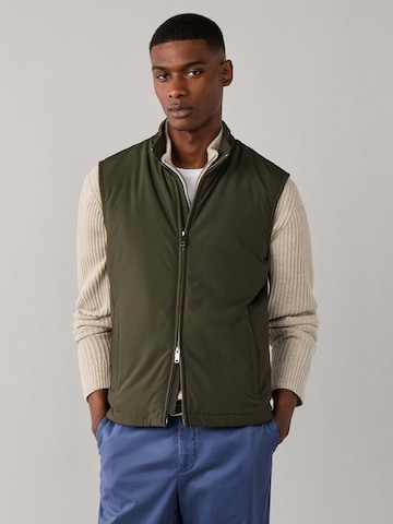 Hackett London Vest 'Windsor' in Green: front
