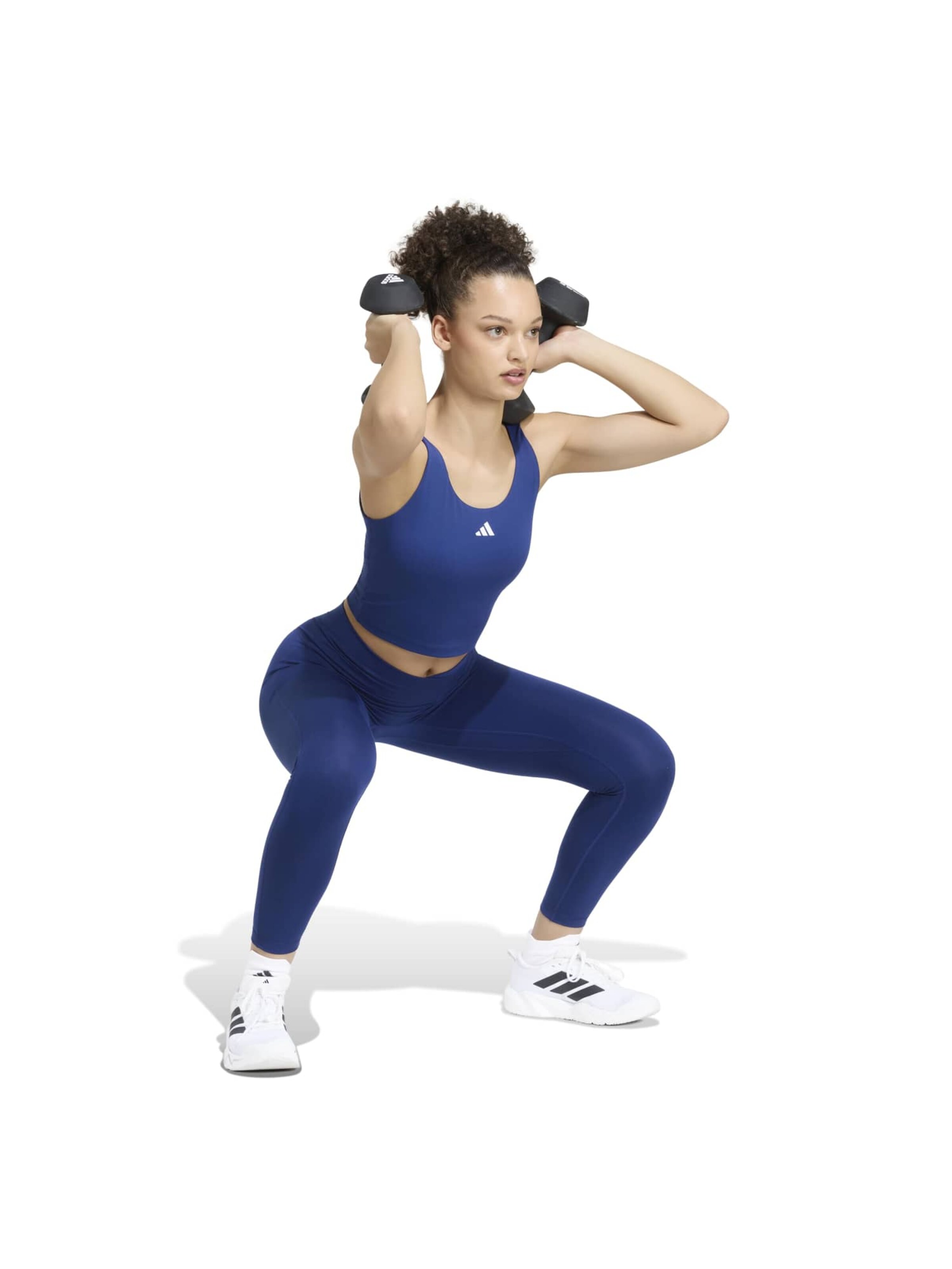 ADIDAS PERFORMANCE Μπουστάκι Αθλητικό τοπ 'Studio All Me' σε μπλε