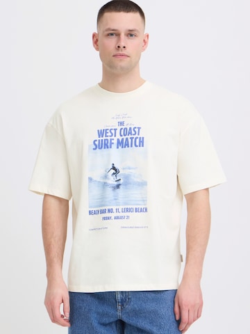 Tricou 'BHKyros' de la BLEND pe alb: față