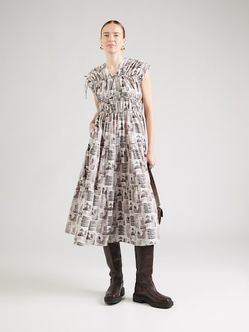 Rochie de la SCOTCH & SODA pe gri: față