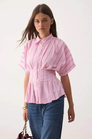 TrendyolBluza - roza boja: prednji dio