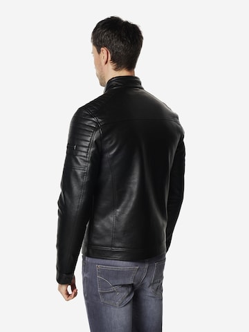 KOROSHI Φθινοπωρινό και ανοιξιάτικο μπουφάν σε μαύρο