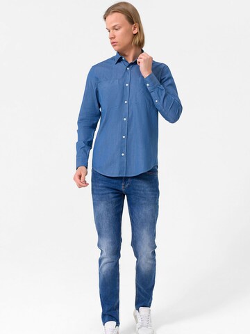 By Diess Collection Regular fit Ing - kék