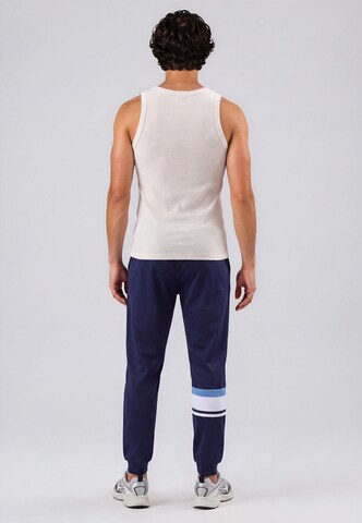 Sergio Tacchini Tapered Broek 'Camarindo' in Blauw