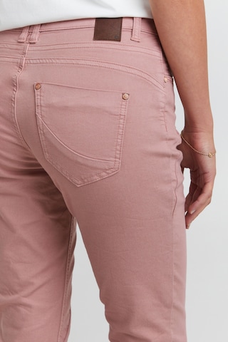 PULZ Jeans Skinny Hose in Pink