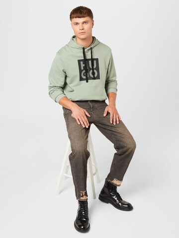 HUGO Sweatshirt 'Daltorres' in Green