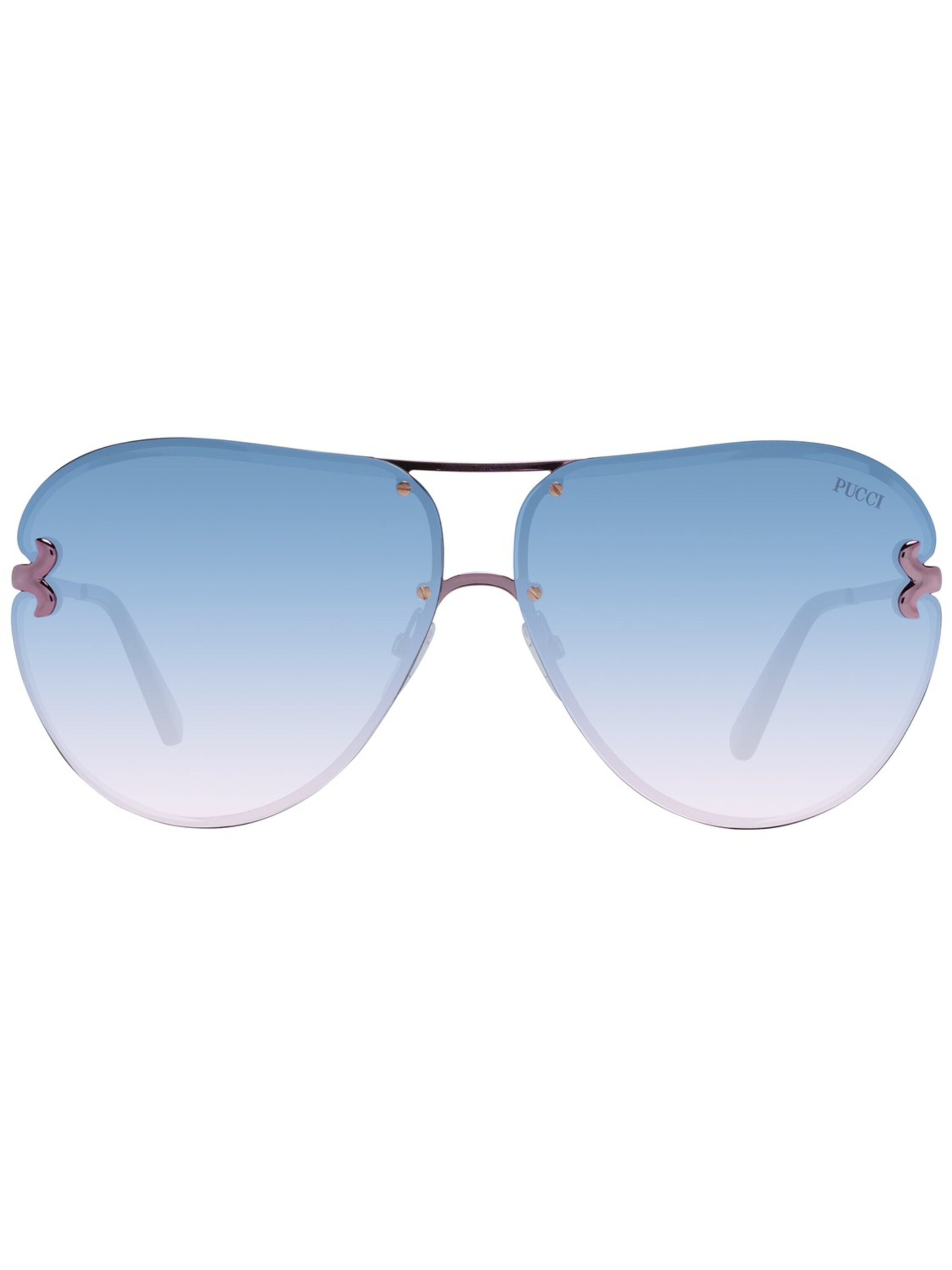 Lunettes de soleil 'Pucci Sunglasses EP0217 72W 66' Emilio Pucci en rose : devant