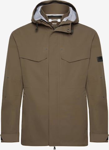 Boggi Milano Performance Jacket in Brown: front