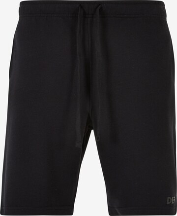 Pantalon 'Bobi' DEF en noir : devant