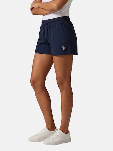 U.S. POLO ASSN. Regular Broek in Blauw