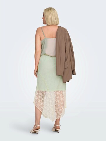 Jupe 'CARCARNE' ONLY Carmakoma en blanc