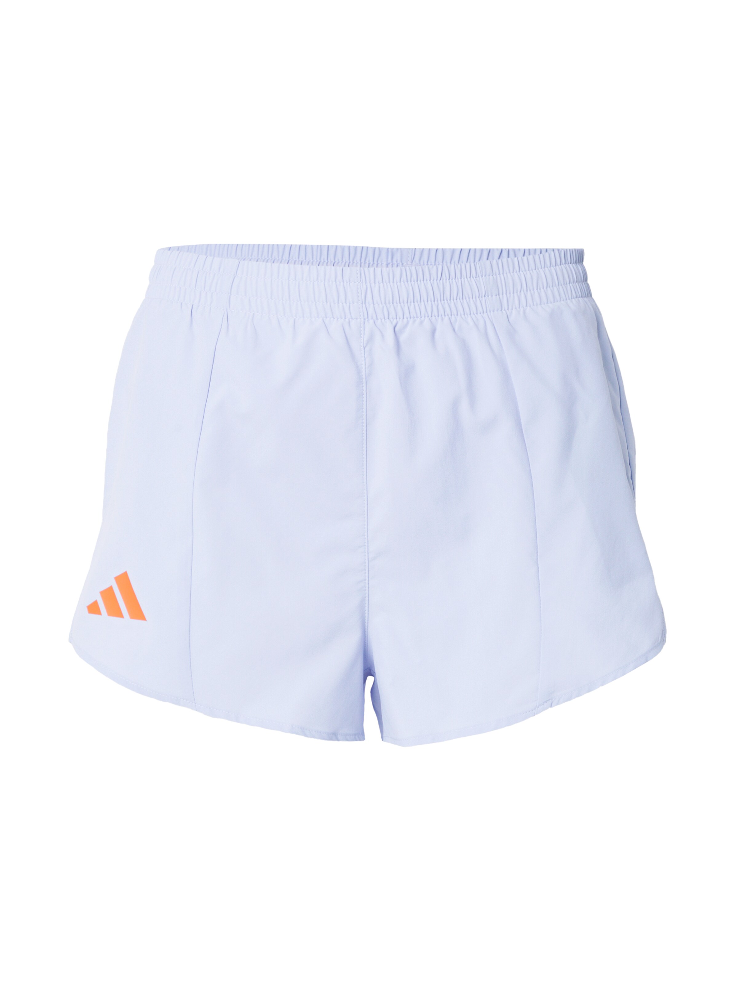 purpurinė ADIDAS PERFORMANCE Standartinis Sportinės kelnės 'Adizero': priekis