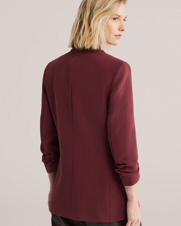 WE Fashion - Blazer en rojo