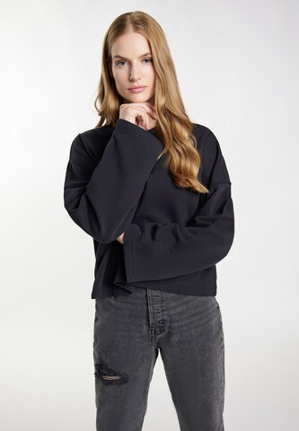 DreiMaster Vintage Sweatshirt in Black: front