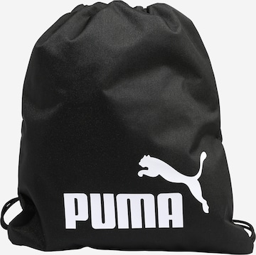 PUMA Gym Bag 'Phase' in Black: front