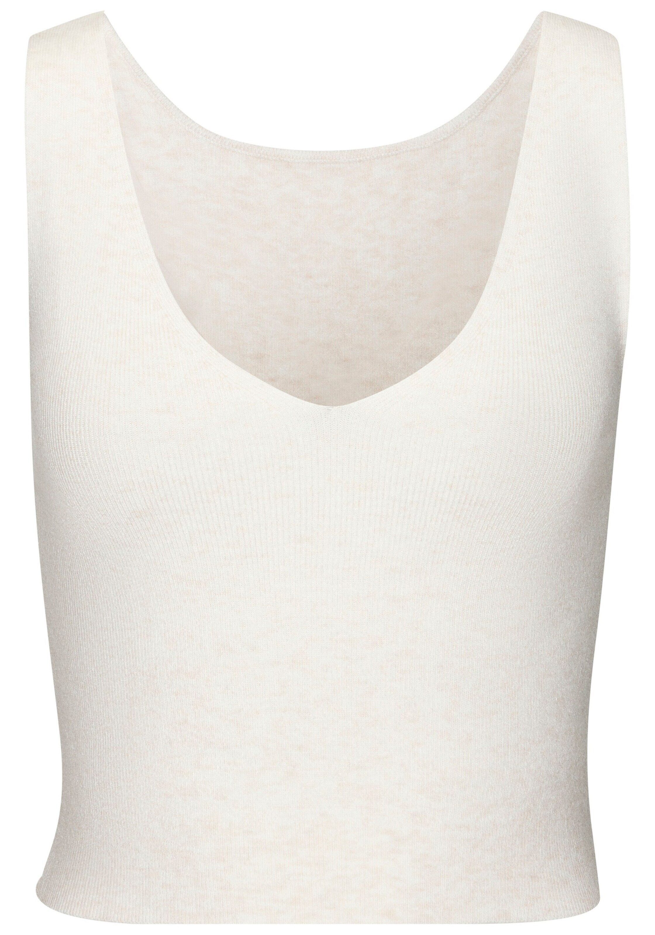 Tops en tricot Copenhagen Studios en beige : devant