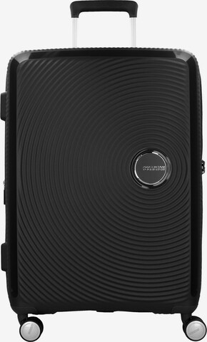 American Tourister Trolley 'SoundBox' in Zwart: voorkant