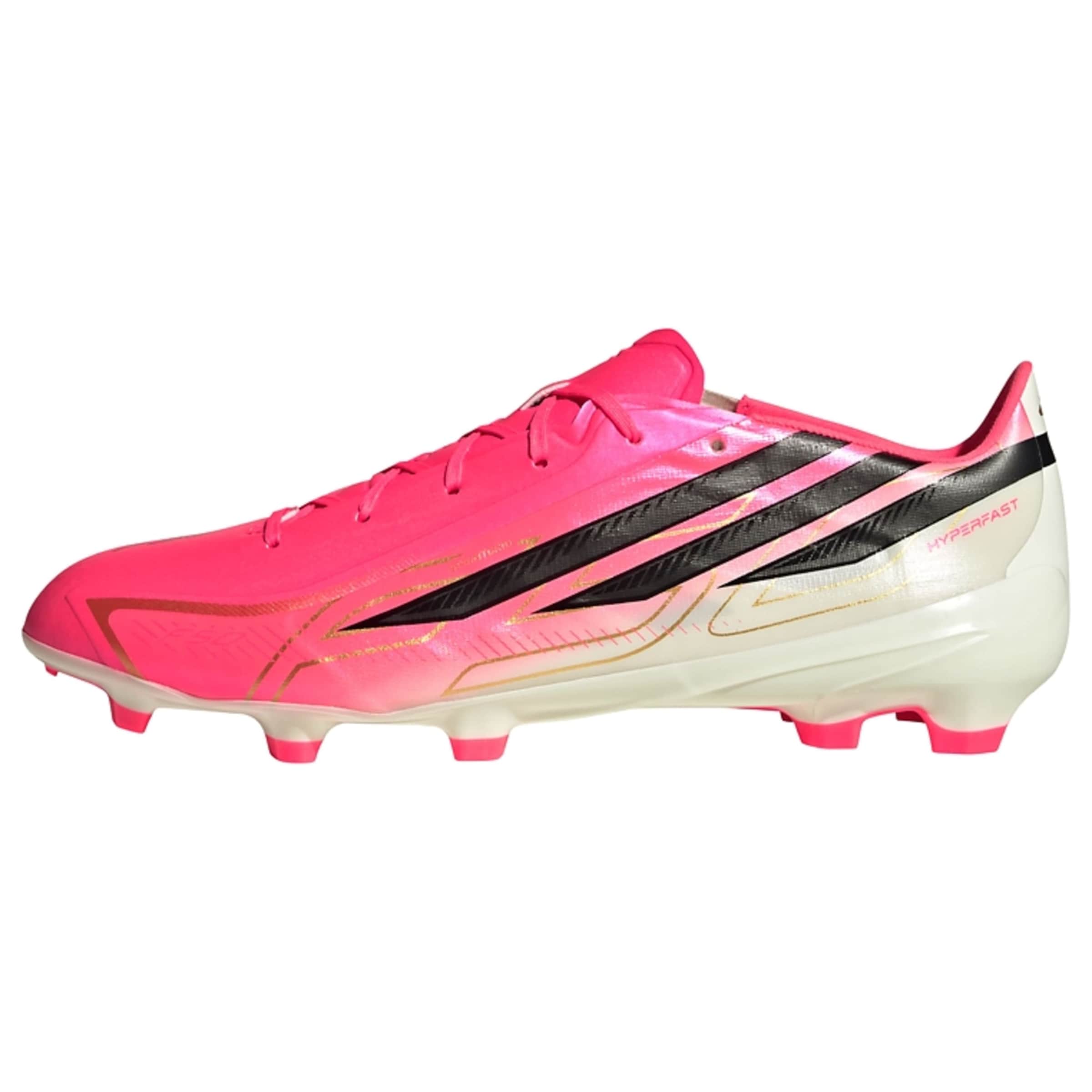 ADIDAS PERFORMANCE Fußballschuh 'F50 Hyperfast League' in creme / dunkelpink / schwarz, Produktansicht