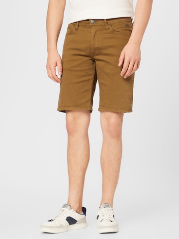 BLEND Regular Shorts in Grün: predná strana