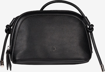 TOM TAILOR DENIMTorba preko ramena 'Madelyn' - crna boja: prednji dio