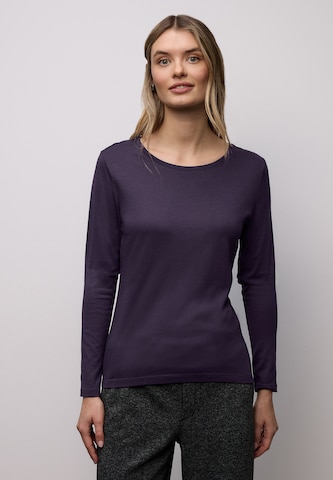 STREET ONE Shirt in Purple: front