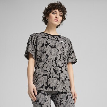 PUMA Shirt 'Ess Neture 2.0' in Zwart