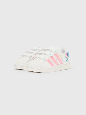 Baskets 'SUPERSTAR II' ADIDAS ORIGINALS en blanc