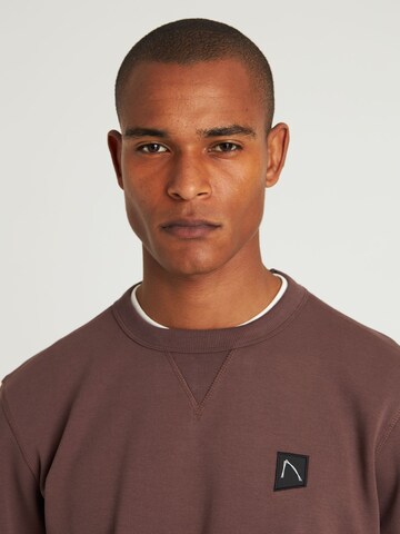 CHASIN' Sweatshirt 'Ryder' in Brown