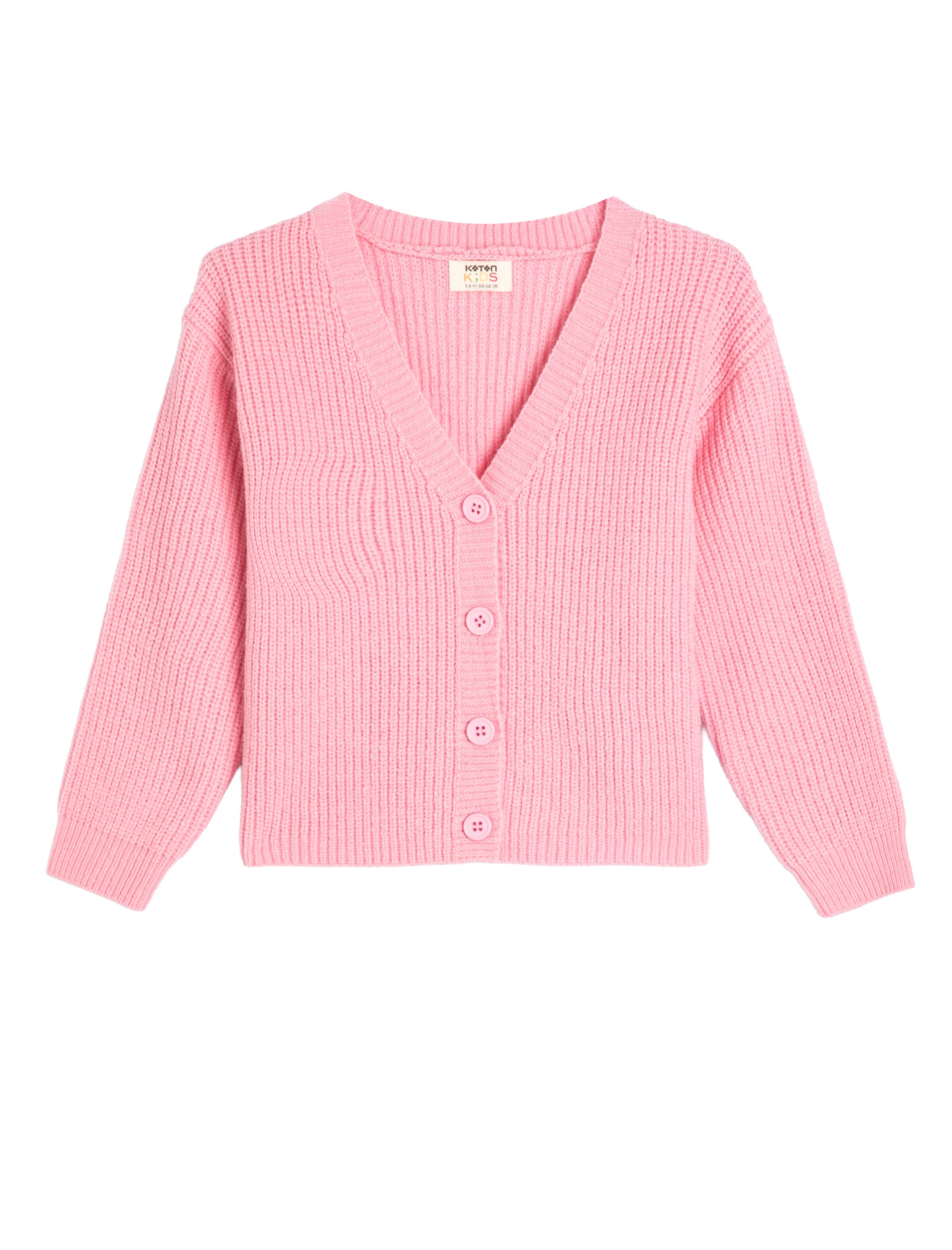 Koton Gebreid vest in Roze: voorkant