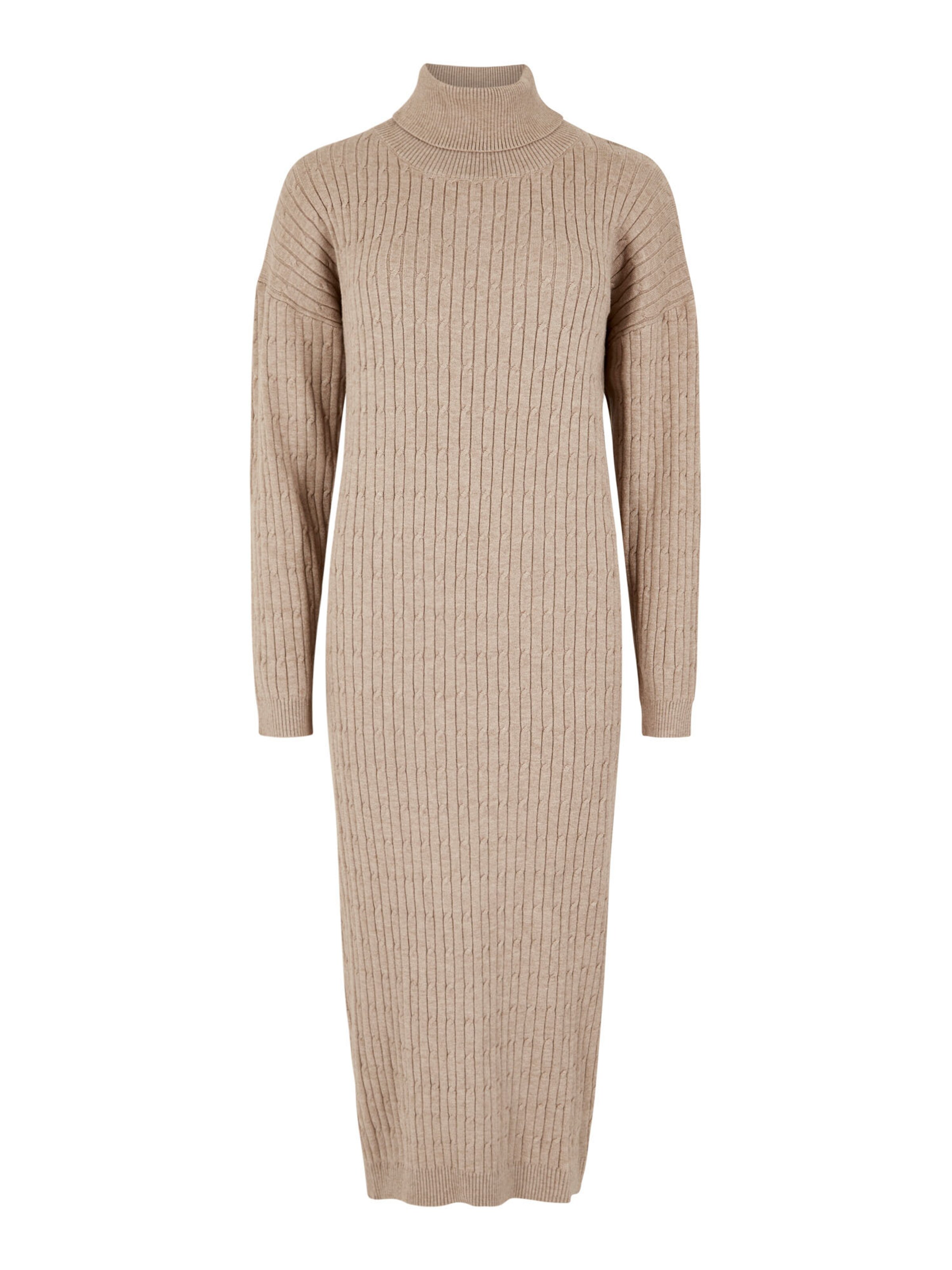 Apricot Jurk ' ' in Beige: voorkant