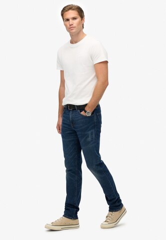 Coupe slim Jean Superdry en bleu