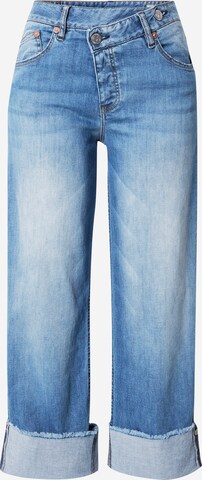 Herrlicher Wide Leg Jeans 'Mäze' in Blau: predná strana