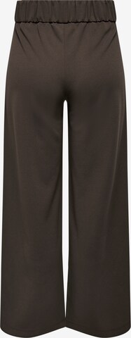 JDY Wide leg Pleat-Front Pants 'Geggo' in Brown