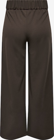JDY Wide leg Pleat-front trousers 'Geggo' in Brown
