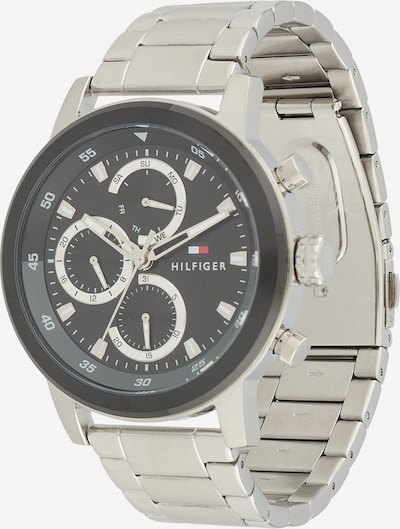 Analoginis (įprasto dizaino) laikrodis 'ROCKY' iš TOMMY HILFIGER, spalva – juoda / sidabrinė, Prekių apžvalga