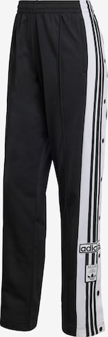 ADIDAS ORIGINALS Trousers 'Adibreak' in Black: front