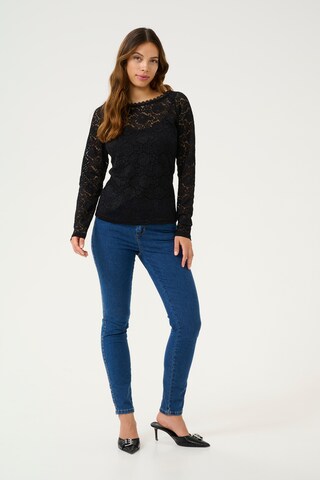 Kaffe Bluse 'KA Aia' in Schwarz