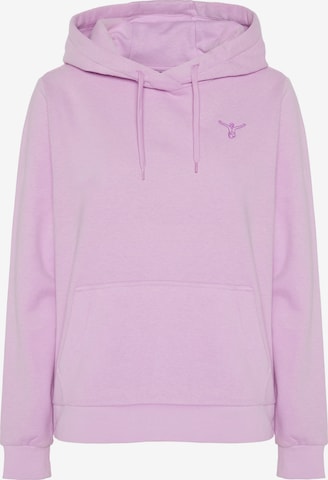 CHIEMSEE Sweatshirt in Purple: front