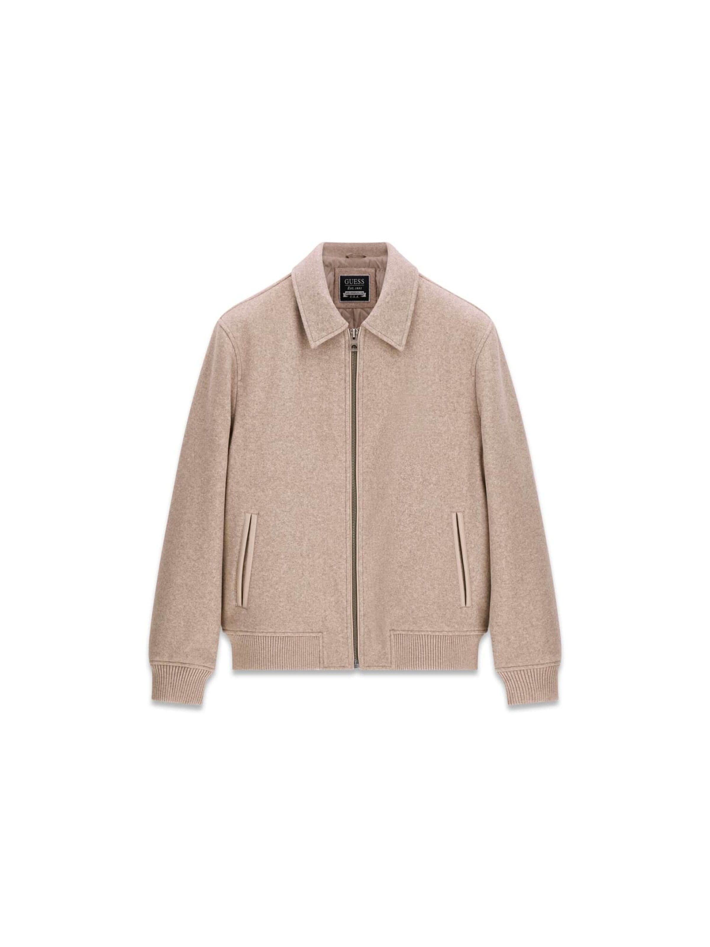 GUESS Between-Season Jacket in Brown: front