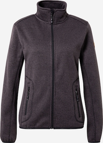 Whistler Functionele fleece jas in Bruin: voorkant