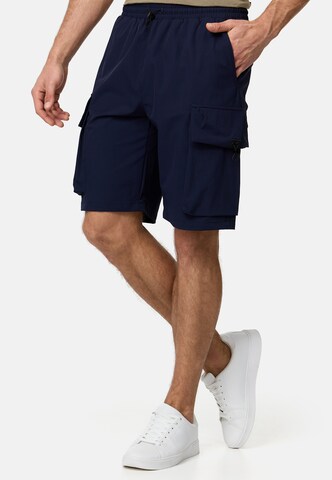 INDICODE JEANS Regular Cargo Pants ' Conan ' in Blue