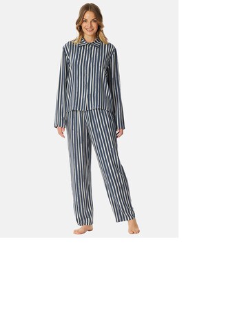 SCHIESSER Pyjama ' Selected Premium ' in Grau