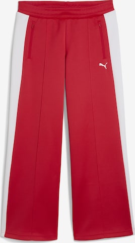 PUMA Hose 'T7' in Rot: Vorderseite