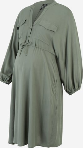 Vero Moda Maternity Kleit 'HENNA', värv roheline: eest vaates