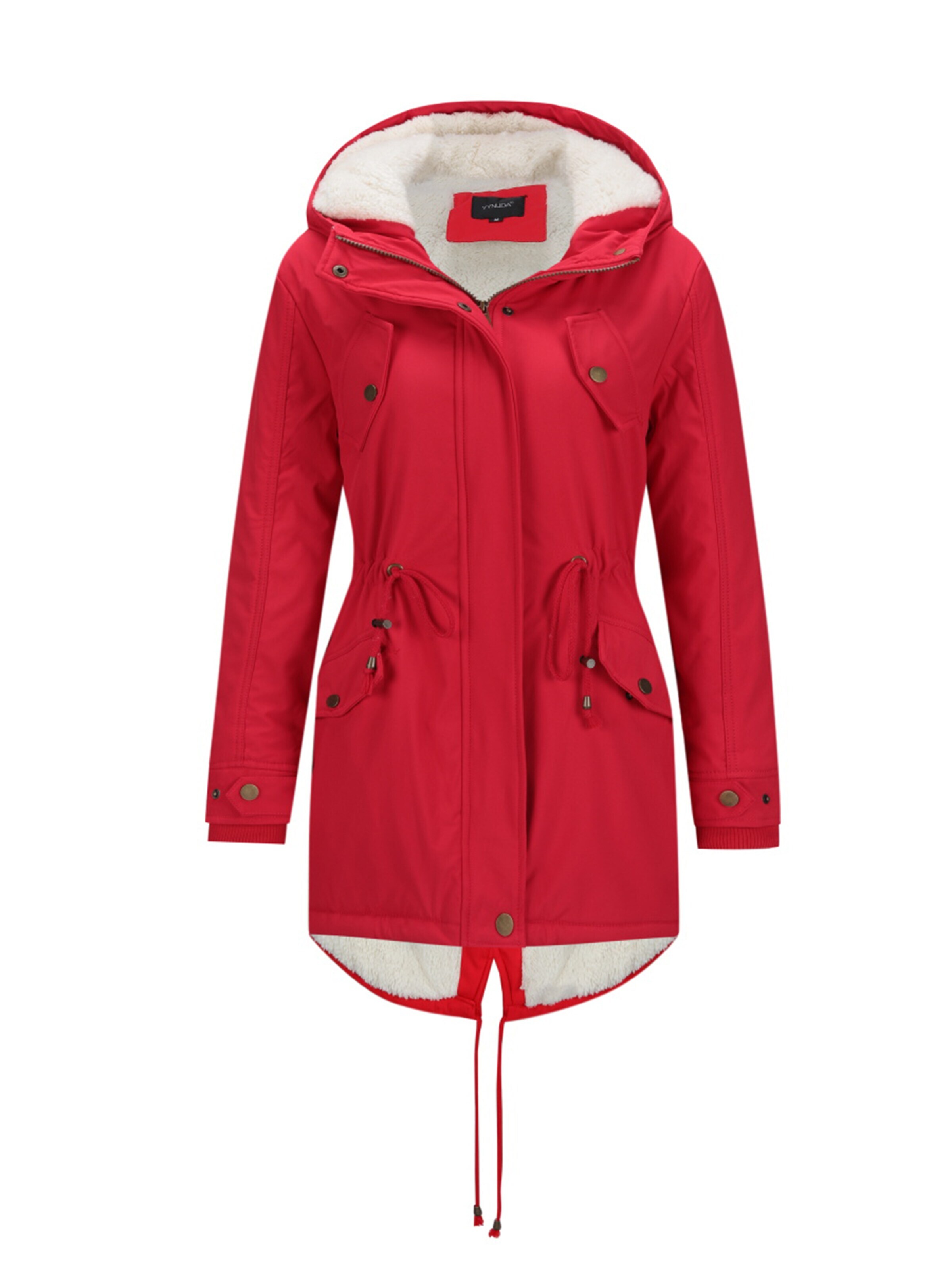 YOUTHUP Winter Jacket in Red