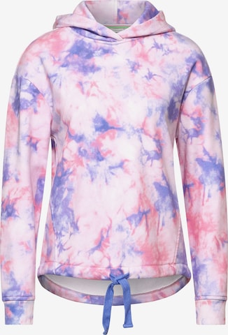 STREET ONE Sweatshirt in Pink: front