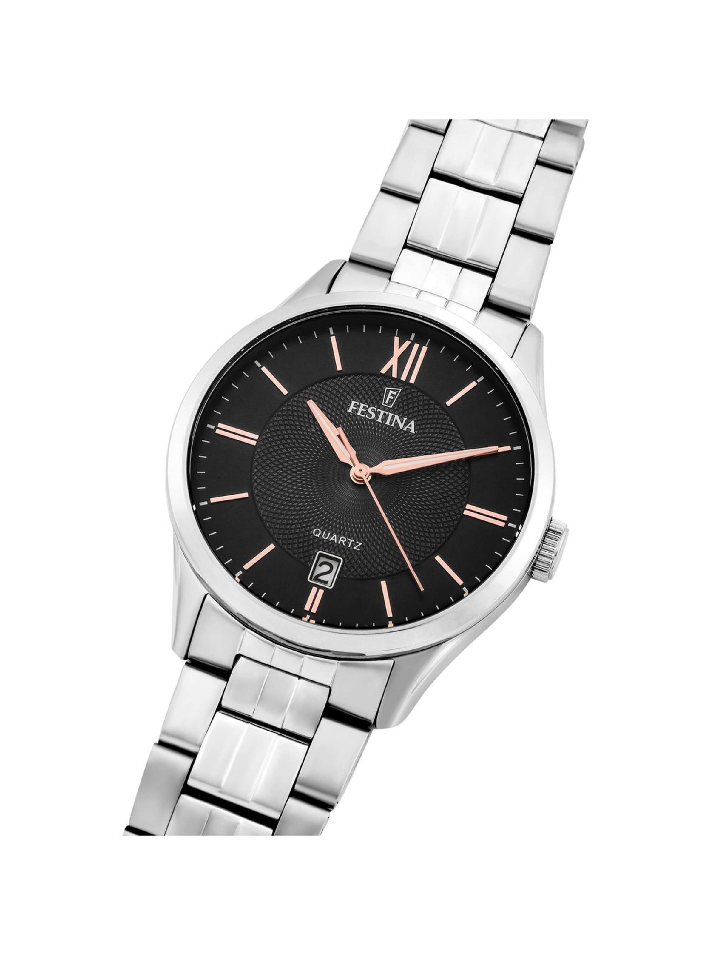 FESTINA Analoog horloge in Zwart