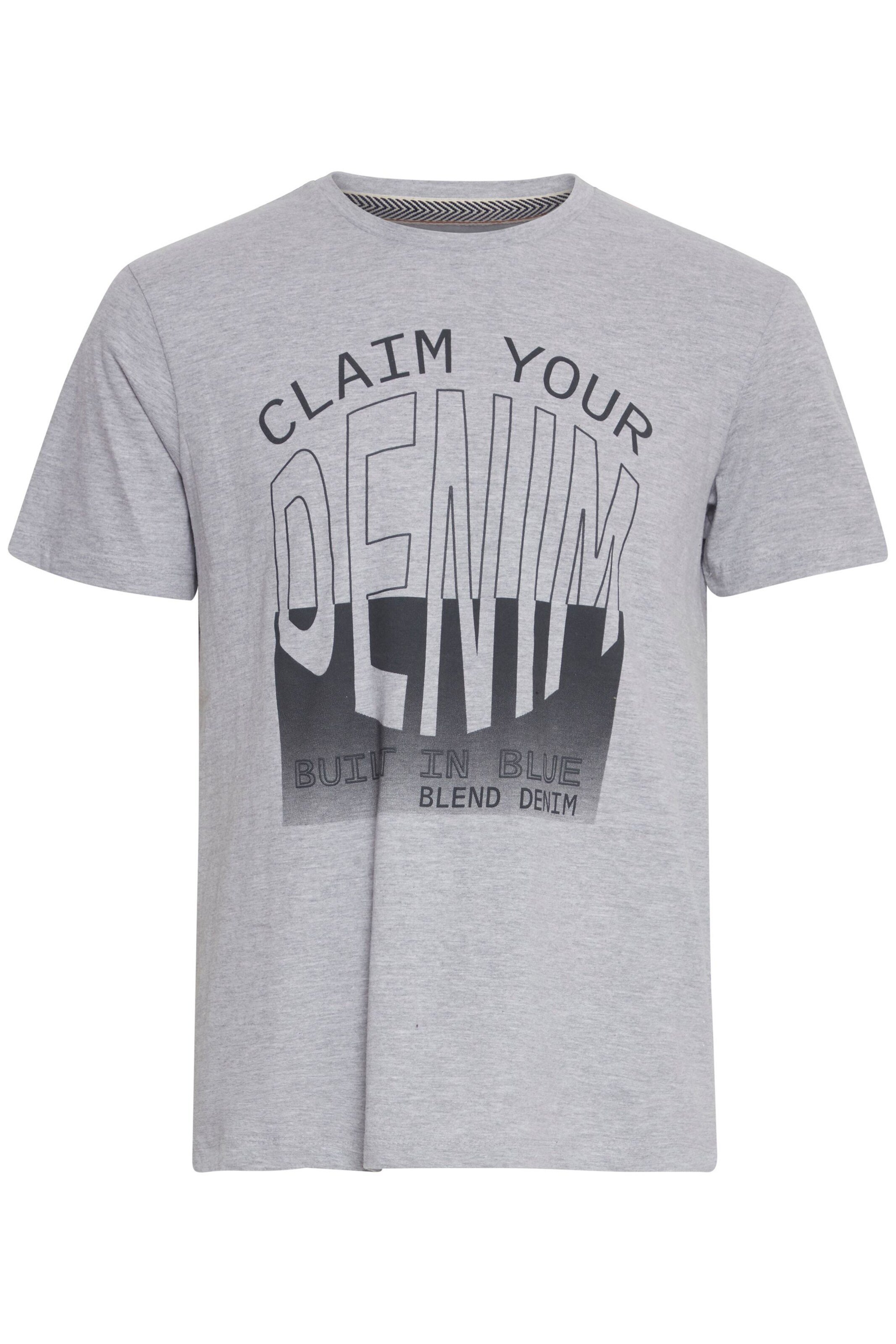 BLEND Shirt in Grau: Vorderseite