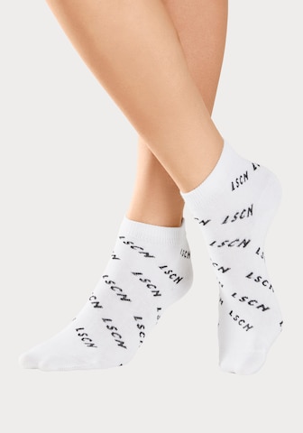 Chaussettes LSCN by LASCANA en bleu : devant